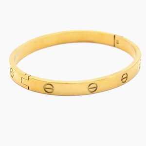 22 carat real gold plated bracelet