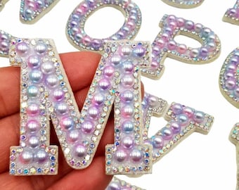 Mermaid Pearl Stick On Letters