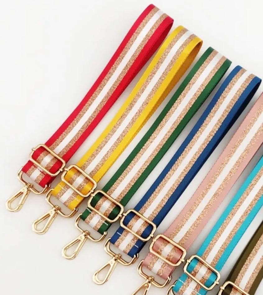 Metallic Purse Strap Replacement, Adjustable Bag Handle, interchangeable purse handles, Crossbody Strap, Shoulder Bag Accessory