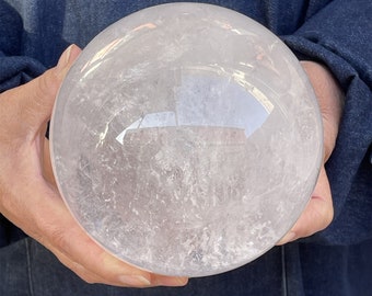 giant clear crystal ball magic ball Divination, increment,natural clear ball 1pc