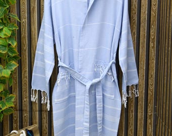 Personalized Gift, Summer Fashion, Lightweight Robe, Comfortable Beach Wear, Gift for Mom, Trendy Beach Robe, Beach Robe, Beach Wear