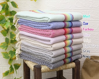 Pride Towel, Personalized Beach Towel, Rainbow Towel For LGBT Trip, Shower Party Towel, Friends Gift, Unique Gift, Bachelorette Party Favors