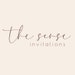 Thesenseinvitations store logo