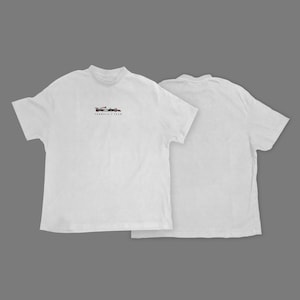 Minimal Haas Formula 1 Oversized Heavyweight T-Shirt