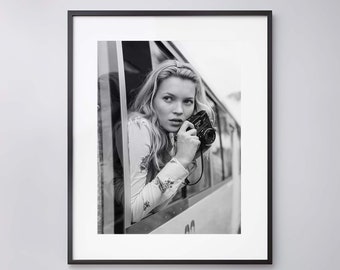 Kate Moss Fashion Photography, 1996 Vintage - High Quality Print