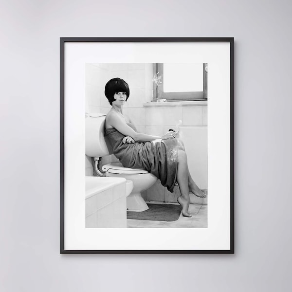 Celebrities on Toilet Etsy