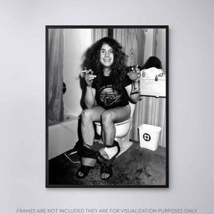 Ozzy Osbourne Print - Black Sabbath’s Tour ca. 1978 - Vintage - High Quality Print