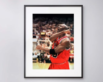 マイケル ジョーダン ポスター ビンテージ シカゴ ブルズ