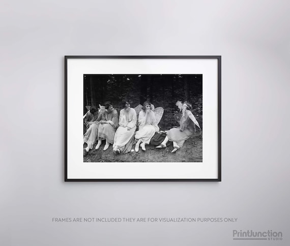 angels smoking cigarettes Angels Smoking - Performers taking a cigarette break at the Episcopal  Cathedral - Vintage