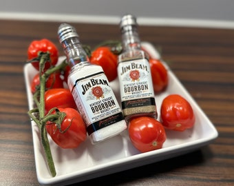 Salz&Pfefferstreuer Jim Beam, Geschenk, Upcycling