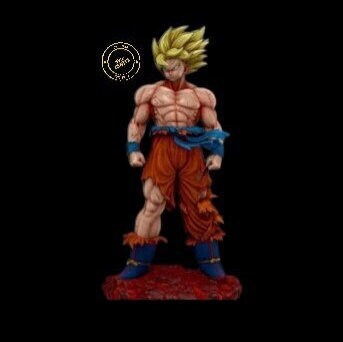 STL file Son Goku Super Saiyan Dragon Ball 🐉・Model to download