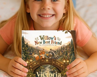 Personalized First Day of School Book | New Friends Story for Kids | Preschool and Kindergarten Keepsake | Child Name Book