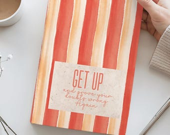 Prove Them Wrong Journal, Confidence Notebook, Motivational Gift for Women