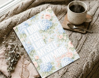 I’m Allowed to Rest Now Journal, Self Care Notebook for Women, Burnout Recovery Gift