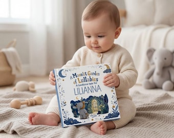 Personalized Baby Bedtime Book – Custom Goodnight Story Keepsake for New Baby or Baby Shower Gift