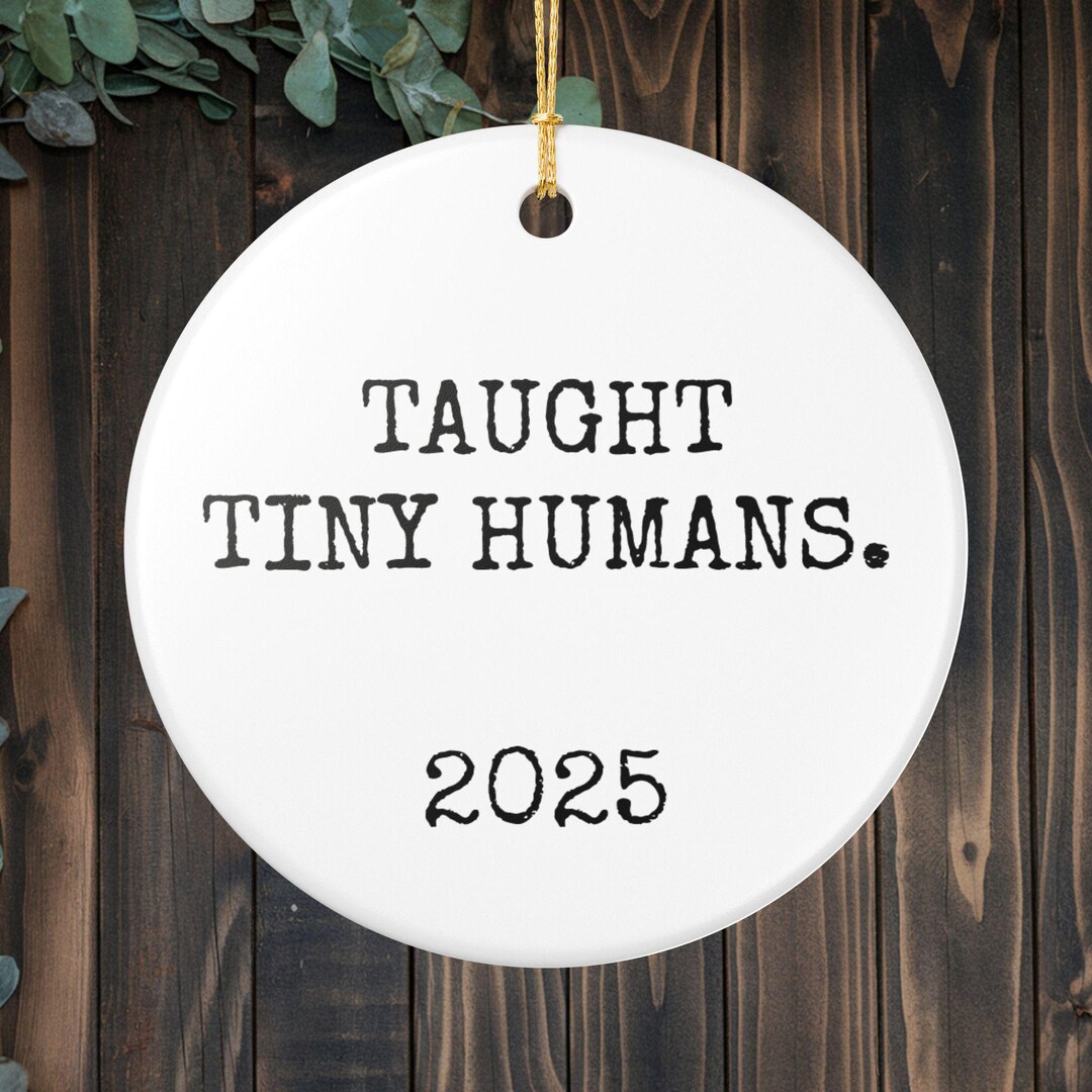 Teacher Appreciation Ornament 2025 | End of Year Teacher Gift ...
