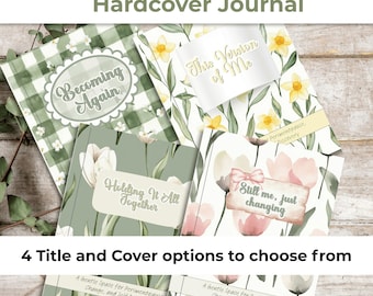 Perimenopause Journal Gift for Women, Soft Life Journal, Hormone Change Notebook, Healing Journal, Cottagecore Floral Lace Journal