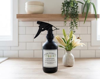 Caspian Natural Fragrance Room & Linen Spray | Aloe Vera | White Tea | Lily | Tangerine | Frankincense
