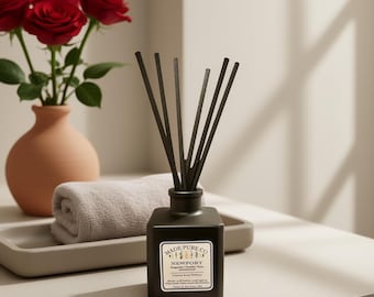 Newport Natural Reed Diffuser | Magnolia | Vanilla | Sandalwood | Rose