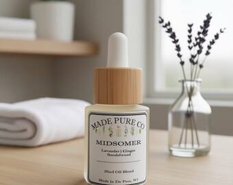 Midsomer Essential Oil Blend | Lavender | Ginger | Sandalwood