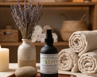 Midsomer Natural Fragrance Room & Linen Spray | Lavender | Ginger | Sandalwood