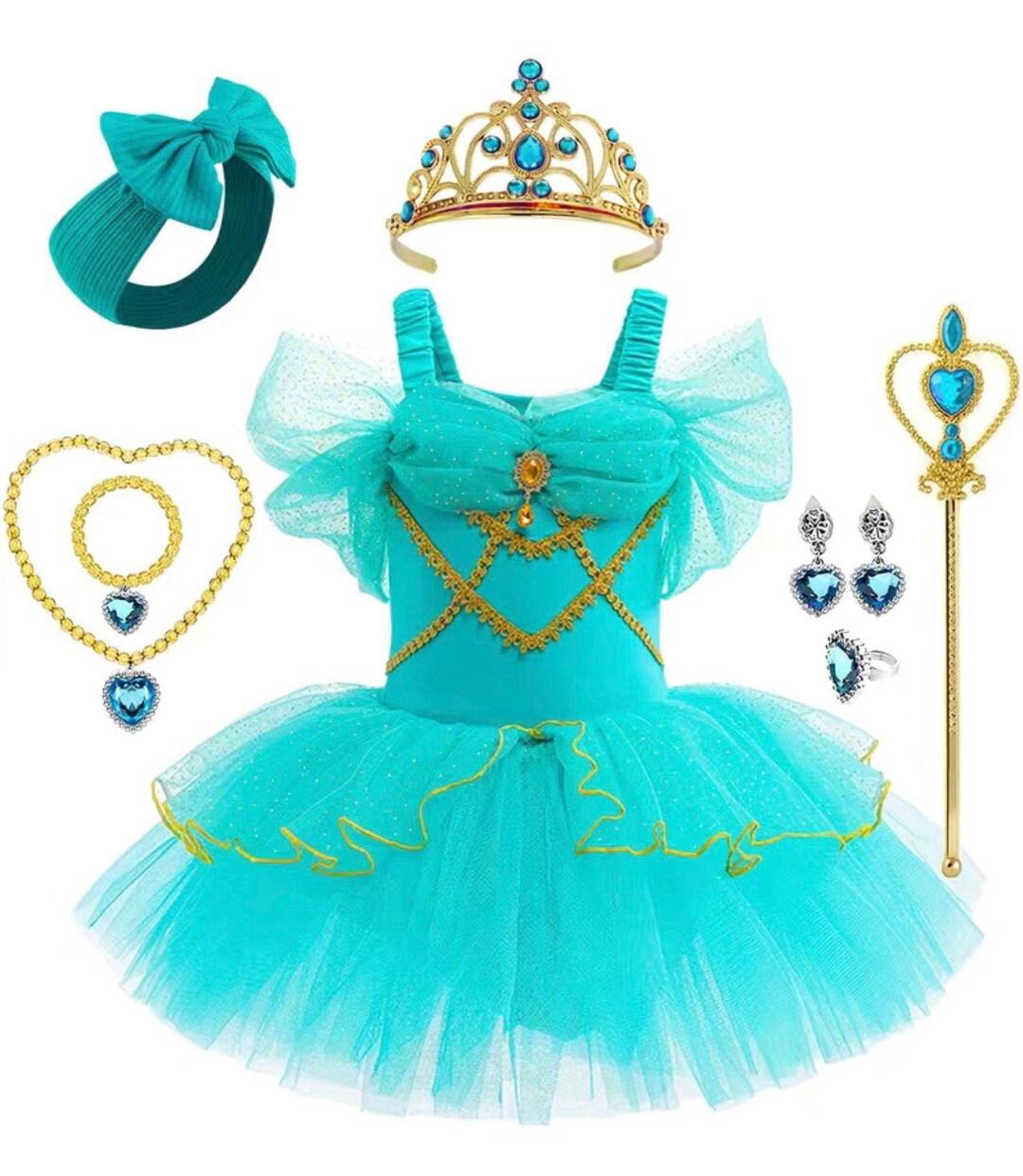 Girls size 12 Yearsjasmine Inspired Dress Jasmine Costume Etsy