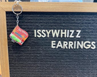 Mini Hot Wheels Green ‘Twin Mill’ Keychain
