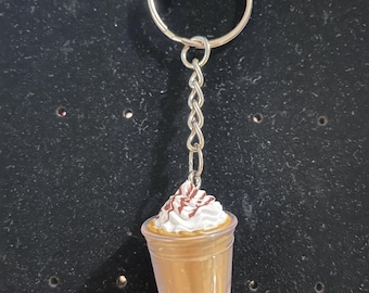 Mini Cinnabon Milkshake Keychain