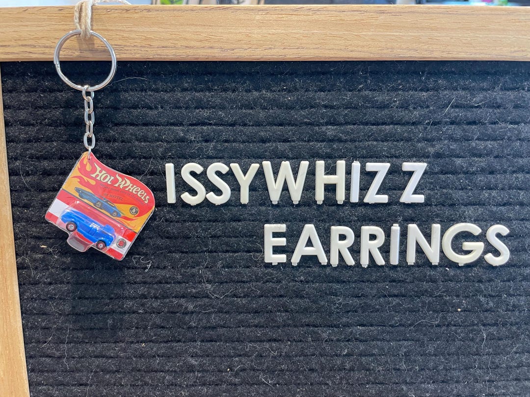 Mini Hot Wheels Blue ‘mig Rig’ Keychain - Etsy UK
