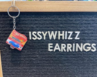 Mini Hot Wheels Blue ‘Mig Rig’ Keychain