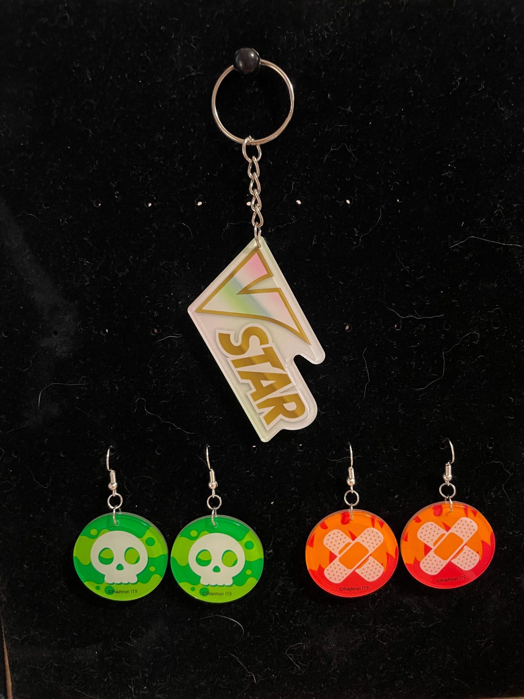 Pokémon Vstar Token Keychain - Etsy UK