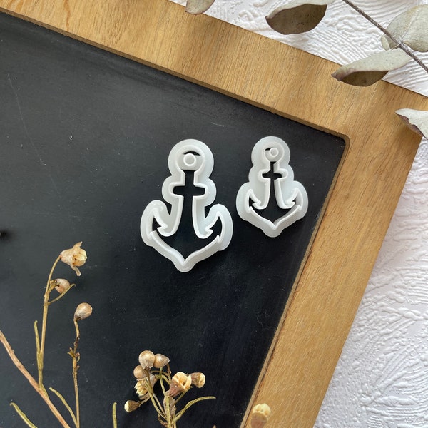 Nautic Theme Clay Cutter / Anchor clay cutter / Jewelry Anchor / Sea Life Clay Cutter