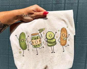 Pickle Friends, Graphic Tee, Comfort Colors, Pickles