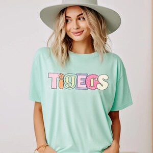 Tigers, Graphic Tee, School Spirit, Back to School, Tigers Shirt, Spirit Wear, Tiger School Shirt