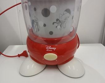 Vintage Disney Mickey Mouse ijsmachine van Ariete (model 645) – Retro rode elektrische sorbet- en bevroren yoghurtmachine