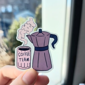 Stickers coffee team