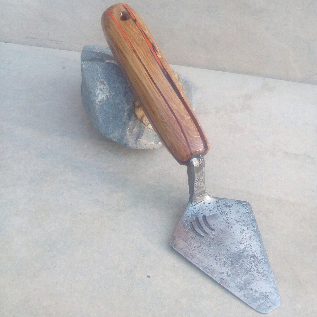 Small Professional Archaeology Trowel Hardwood Handle With Etsy