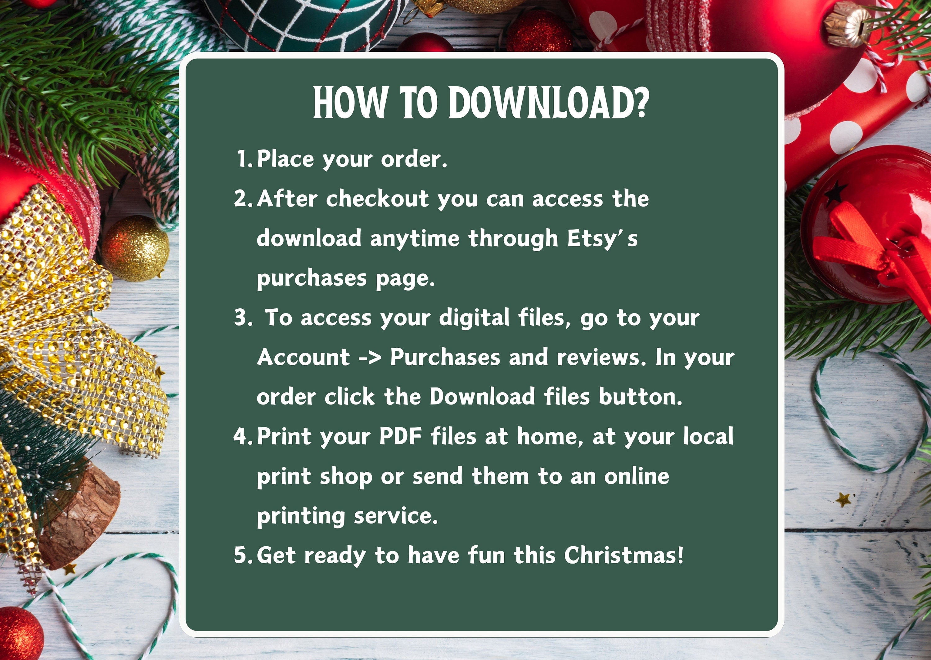 Christmas Gift Exchange Dice Game, Printable Game Dice, Fun Game for ...