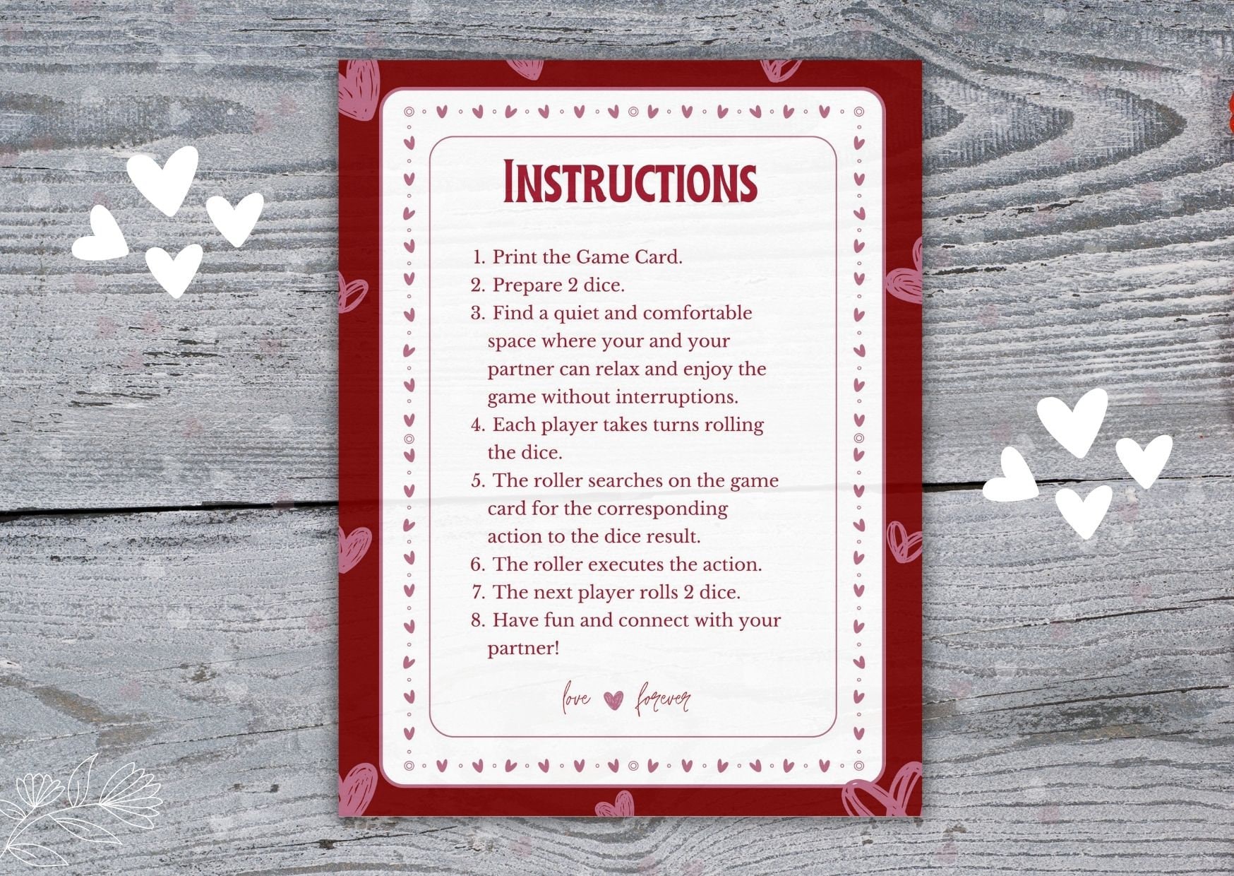 Love Dice Game Printable Love Game Dice Couples Game Night Instant love-dice-game-printable-love-game-dice-couples-game-night-instant