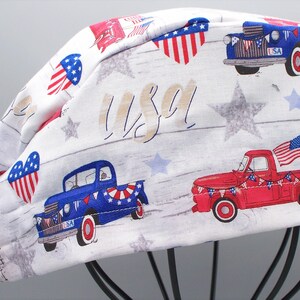 Ländliche amerikanische Vaterlands Scrub Cap