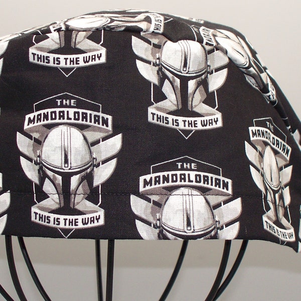 The Mandolorian Creed Scrub Cap