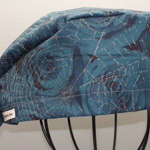 Dark Roses and Spiderwebs Scrub Cap