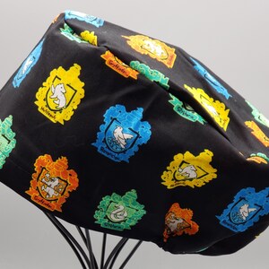 Schule der Magie Hauswappen Scrub Cap