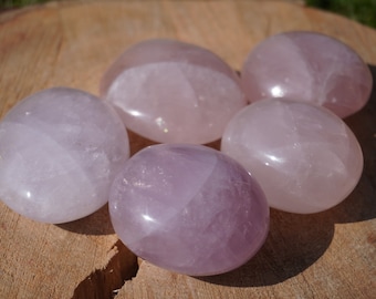 Rosenquarz Handschmeichler
