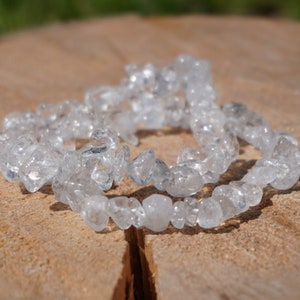 Clear Quartz Chip Bracelet