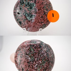 Medium Veinless Ocean Jasper Palm Stones