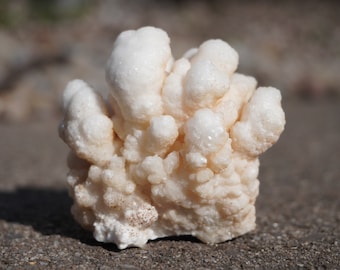 Cave Calcite Crystal: Calming, Grounding Stone (2.35” x 1.6” x 2.4”)