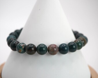 Bloodstone 8mm Bracelet