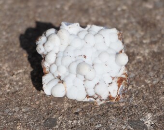 Calcedonia azul drusa