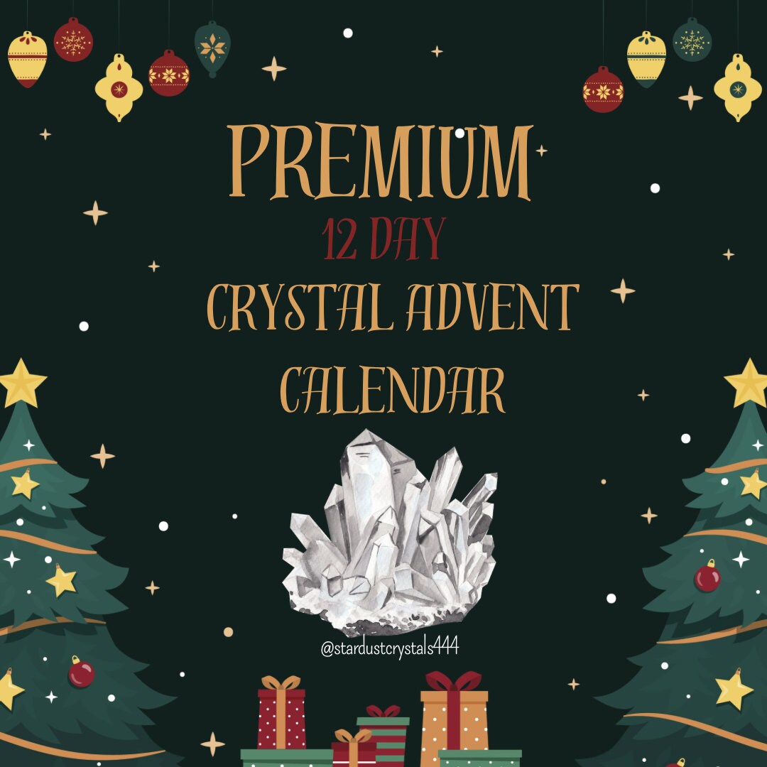 Premium 12 Day Crystal Advent Calendar Etsy — free download